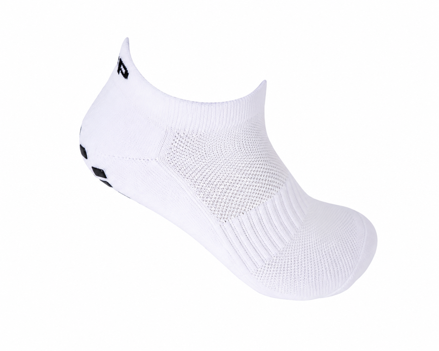 White Ankle Length Grip Socks (4 Pairs)