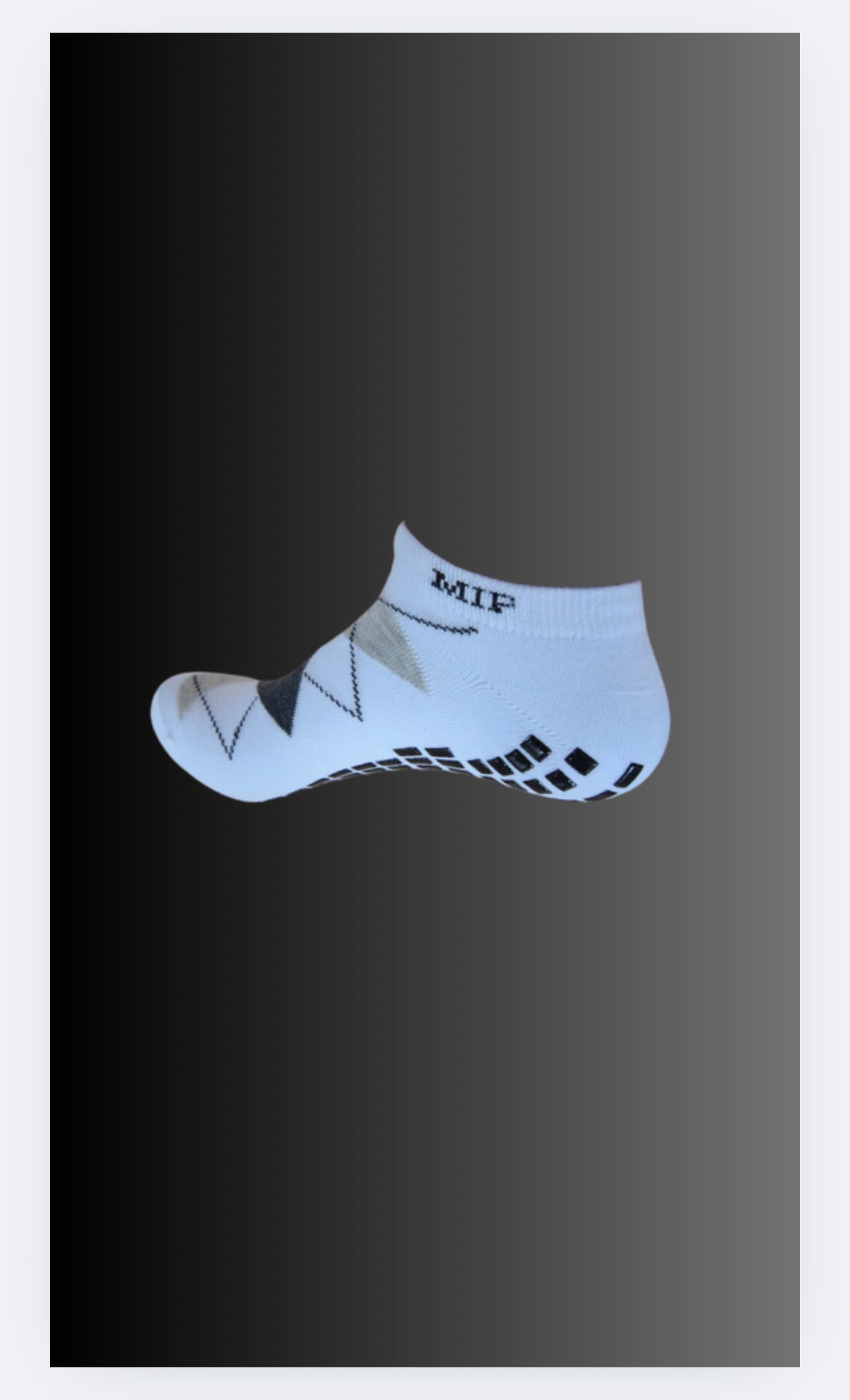 Golf Ankle Length Grip Socks (4 Pack)